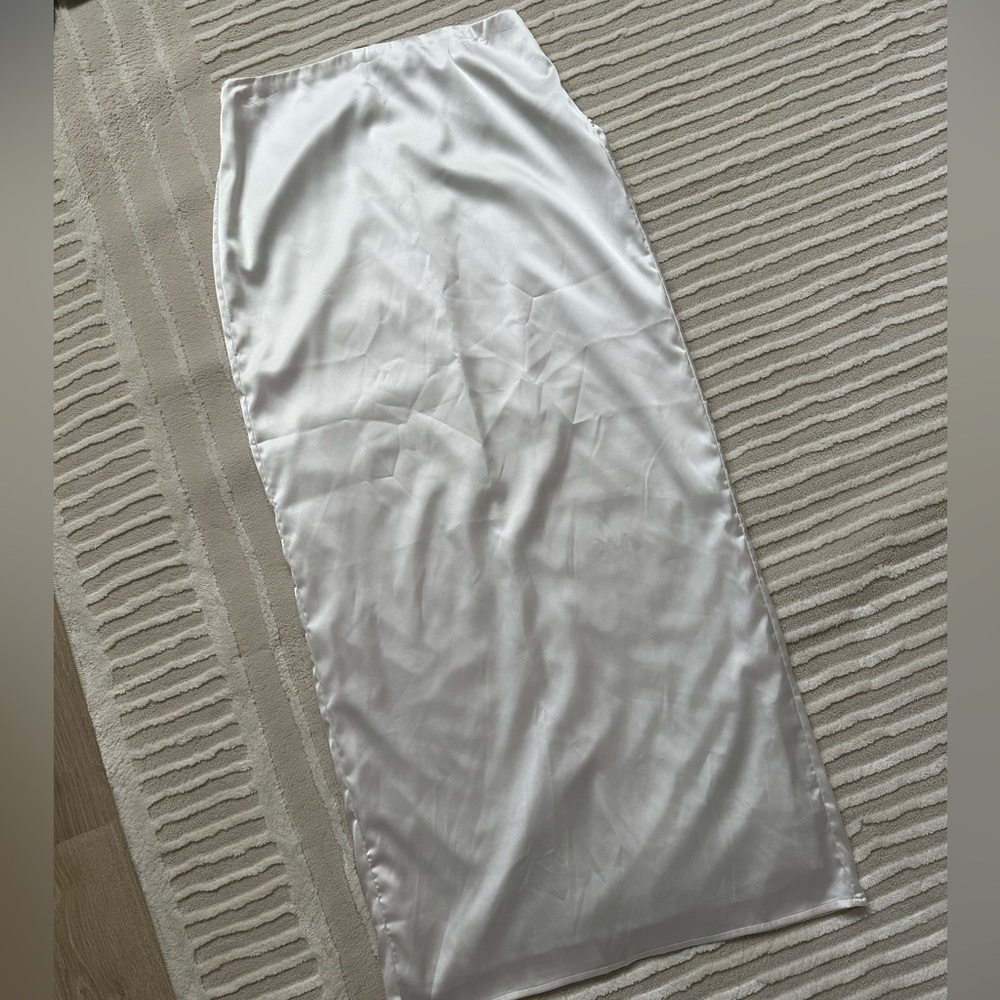 Finese White Maxi Skirt